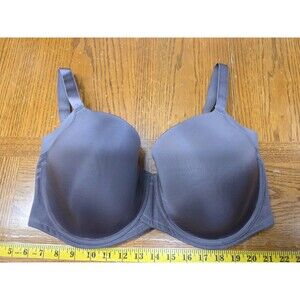 Paramour Purple Padded Underwire Bra Woman's Size 38G